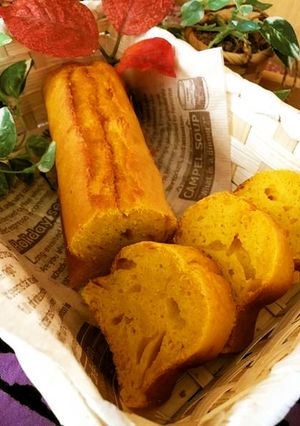 ＨＭでココナッツかぼちゃパウンドケーキ-レシピのメイン写真