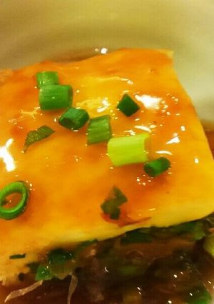 厚揚はさみ焼き❗餡掛け❗ゆりさん風-レシピのメイン写真