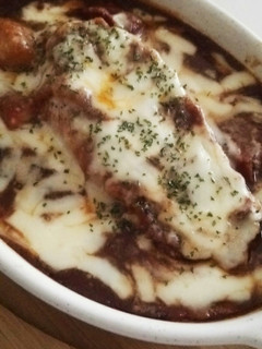 ☆残りのビーフシチューでパングラタン☆-レシピのメイン写真