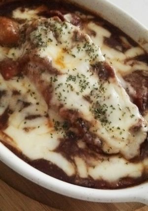 ☆残りのビーフシチューでパングラタン☆-レシピのメイン写真