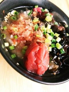 ☆しば漬け&しそ昆布&梅おかかお茶漬け☆-レシピのメイン写真