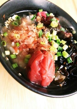 ☆しば漬け&しそ昆布&梅おかかお茶漬け☆-レシピのメイン写真
