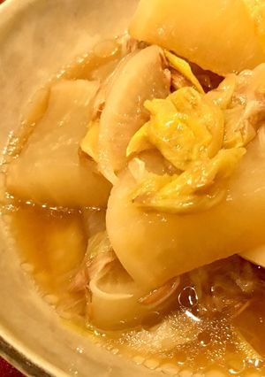 オイスターソースとツナで旨々★大根の煮物-レシピのメイン写真