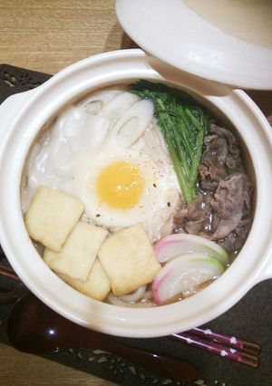 簡単*あつあつ☆鍋焼きうどん-レシピのメイン写真