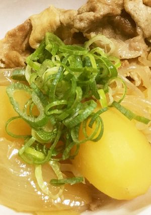 超楽々 居酒屋定番 肉じゃが作ります。-レシピのメイン写真