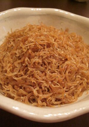 糸こんにゃくとじゃこの炒め物-レシピのメイン写真