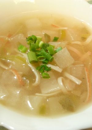 コロコロ大根とザーサイのスープ-レシピのメイン写真