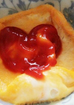 ズボラでごめん…レンチンオムレツもどき-レシピのメイン写真