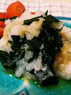 大根おろしとわかめのポン酢かけ-レシピのメイン写真