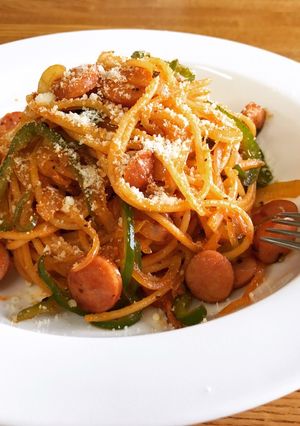【簡単カフェ飯】★ケチャップナポリタン★-レシピのメイン写真