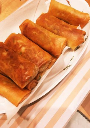 ワンパンで簡単！カリカリ春巻き★-レシピのメイン写真