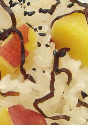 さつまいもごはん(餅米入り）-レシピのメイン写真