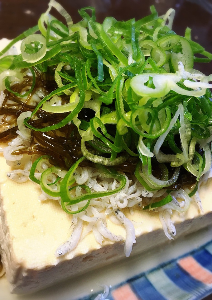 激ウマ♪もずくとシラスの冷奴-レシピのメイン写真