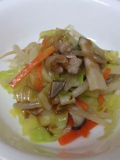 おばあちゃんの野菜炒め-レシピのメイン写真