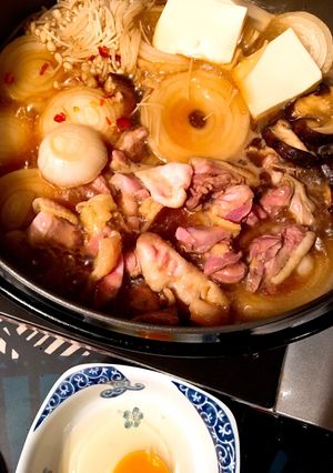 うまい！我が家の鶏すき焼き-レシピのメイン写真