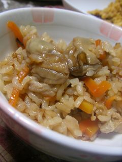 【男の料理】牡蠣の炊き込みご飯-レシピのメイン写真