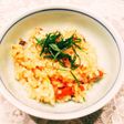 トマトの出汁で!夏の炊き込みご飯
