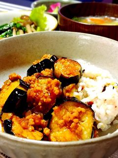 ご飯がすすむ!麻婆茄子-レシピのメイン写真