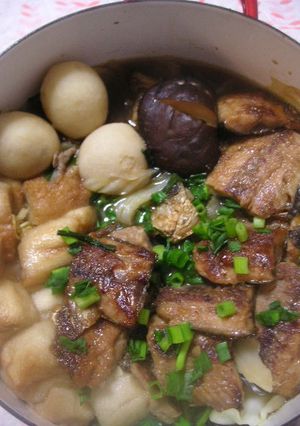 さんまの蒲焼鍋○柳川風?-レシピのメイン写真