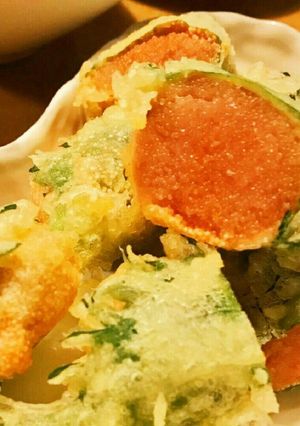 明太子の天ぷら-レシピのメイン写真