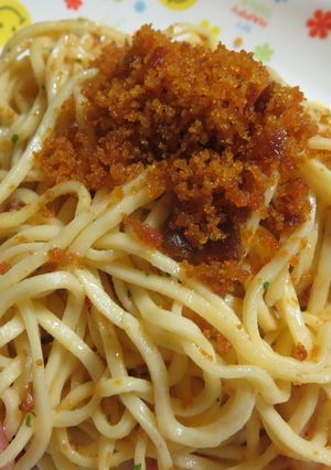 自家製麺のカラスミペペロンチーノ-レシピのメイン写真
