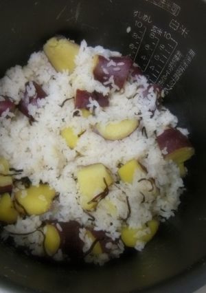 さつま芋ご飯。-レシピのメイン写真