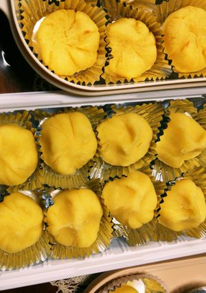 シルクスイートの茶巾絞り-レシピのメイン写真