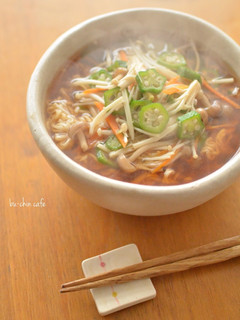 たっぷりエノキでウマウマとろみラーメン-レシピのメイン写真