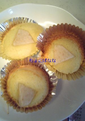 カルピスfeaut.梨によるカップケーキ-レシピのメイン写真