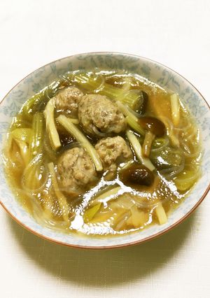 ”低カロリー!”はんぺんで肉団子スープ-レシピのメイン写真