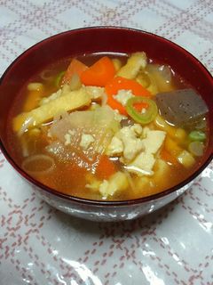 おばあちゃんのけんちん汁-レシピのメイン写真