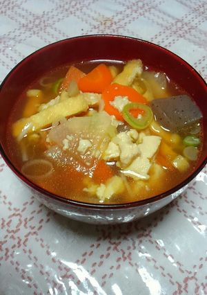 おばあちゃんのけんちん汁-レシピのメイン写真