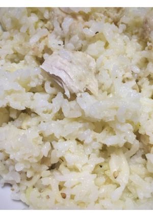 サッポロ一番塩ラーメンでチキンライス-レシピのメイン写真