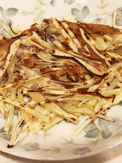 細切りさつま芋の、カリとろチーズ焼き!-レシピのメイン写真