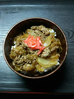 すき焼きのたれで、簡単牛丼-レシピのメイン写真