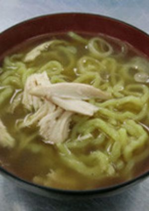 ダッチオーブンで鶏+豚骨スープ・ラーメン-レシピのメイン写真