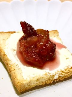 イチジクワイン煮&マスカルポーネチーズ-レシピのメイン写真