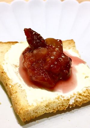 イチジクワイン煮&マスカルポーネチーズ-レシピのメイン写真