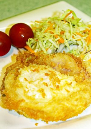 簡単！ハムエッグフライ　美味しいですよ！-レシピのメイン写真