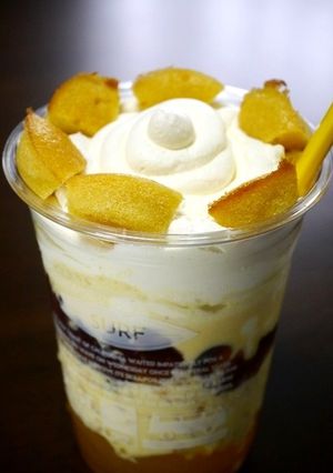簡単！クリームスイートポテトパフェ-レシピのメイン写真