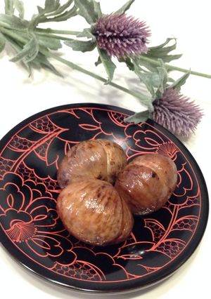 しっとり♡栗の渋皮煮-レシピのメイン写真