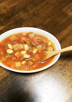 血圧下がれ！トマトスープ-レシピのメイン写真
