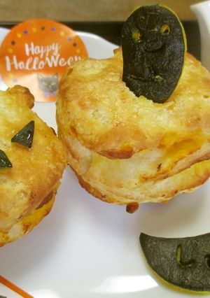 ハロウィン仕様♡かぼちゃのビスケット-レシピのメイン写真