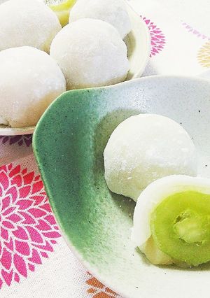 レンジで簡単♪〜マスカット大福〜-レシピのメイン写真
