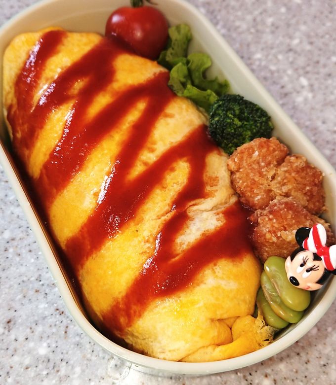 たまにはいいでしょ 簡単!オムライス弁当-レシピのメイン写真
