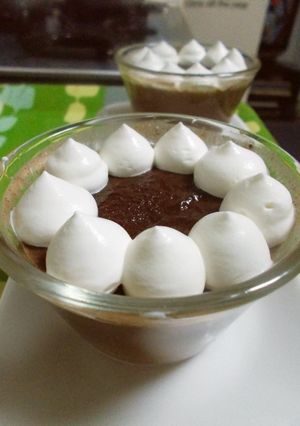 レンジで濃厚チョコレートプリン♡-レシピのメイン写真