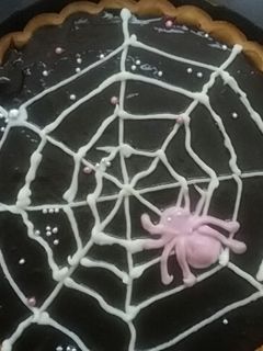 ハロウィンタルト~ピンクスパイダー-レシピのメイン写真