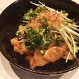 大根&カイワレの親子ホットサラダ