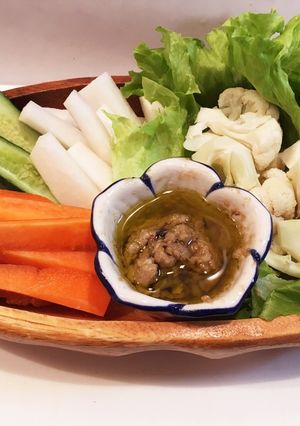 薫の黒にんにくバーニャカウダー-レシピのメイン写真
