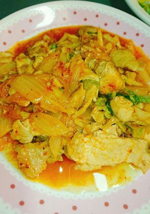 味が濃いめの豚キム-レシピのメイン写真